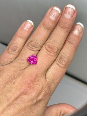 Certified Vibrant Trillion Ruby